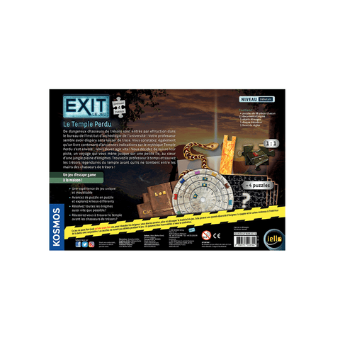 EXIT Puzzle : Le Temple Perdu